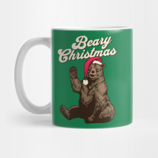 Bear Christmas, Grizzly Bear Mug