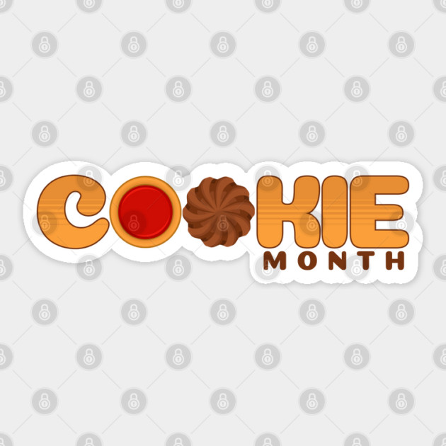 Cookie Month Sticker by HolidayBug