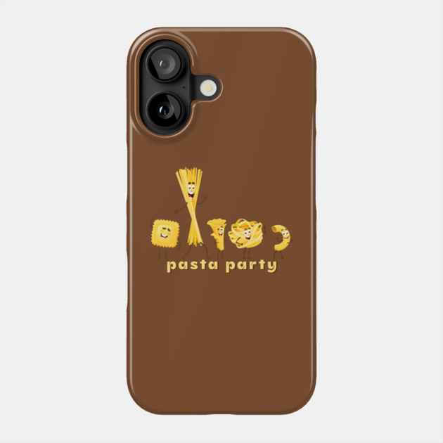 Pasta Party Phone Case by HolidayBug