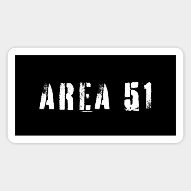 Area 51 UFO Aliens Magnet by Paranormalshirts