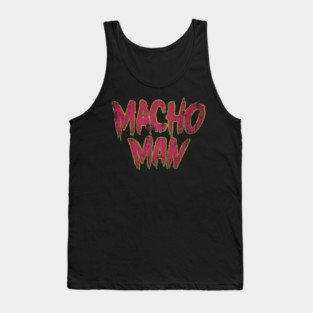 macho man 80s retro Tank Top