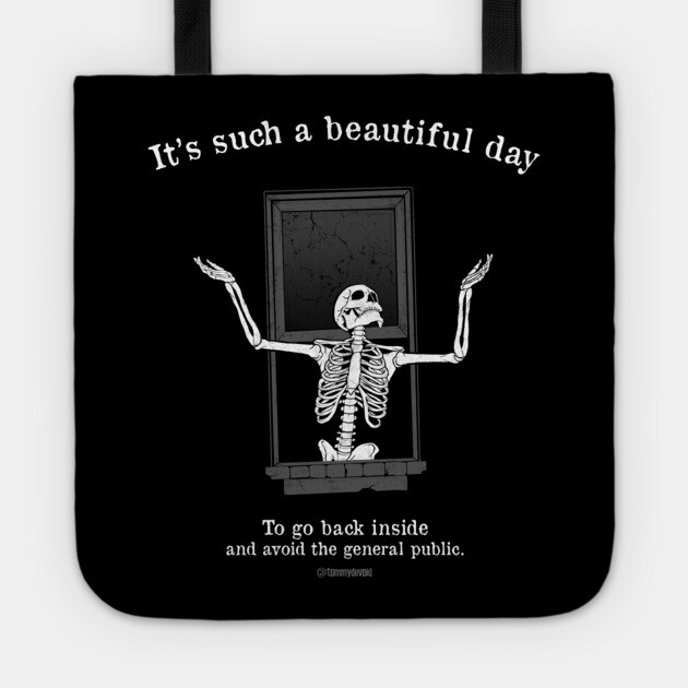 Enjoy The Silence. Tote by Tommy Devoid
