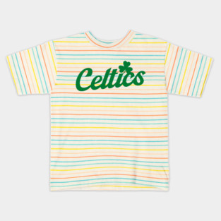 Celtics Basketball Retro Kids T-Shirt