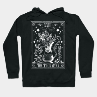 The Pour Over Coffee Tarot Card Hoodie