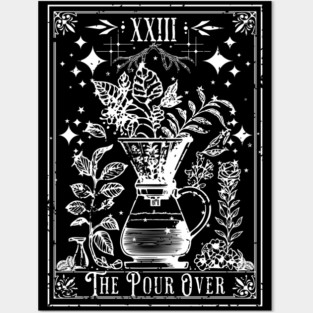 The Pour Over Coffee Tarot Card Posters and Art