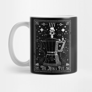 The Moka Pot Coffee Tarot Card Mug