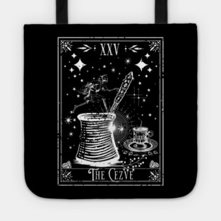 The Cezve Turkish Coffee Tarot Card Tote