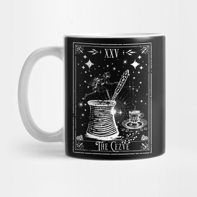 The Cezve Turkish Coffee Tarot Card by H. R. Sinclair