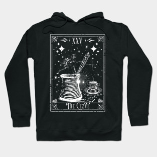 The Cezve Turkish Coffee Tarot Card Hoodie