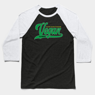 VEGAN WARRIOR Baseball T-Shirt