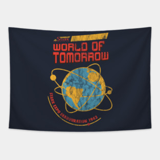 World Of Tomorrow Expo Tapestry
