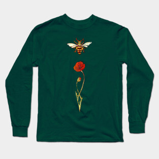 Vintage Bee Long Sleeve T-Shirt