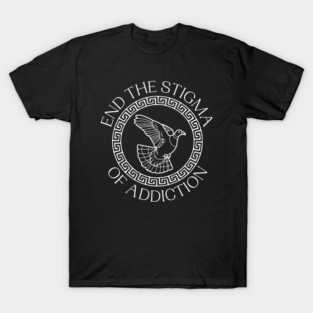 Purple Ribbon Week - End The Stigma Of Addiction T-Shirt