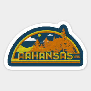 Arkansas 1836 (Day) Sticker