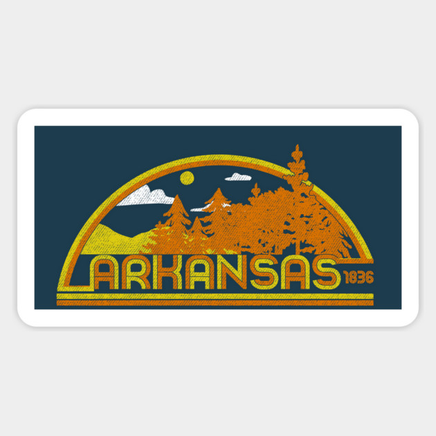Arkansas 1836 (Day) Magnet by rt-shirts