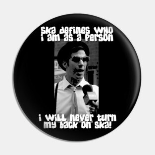 Ska Life Pin
