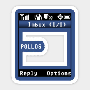 Pollos SMS Sticker