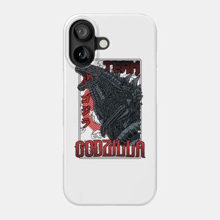 Team Godzilla - Japanese Design Phone Case