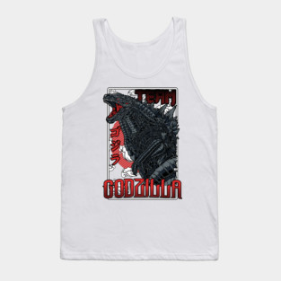 Team Godzilla - Japanese Design Tank Top