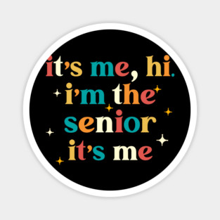 Class of 2024 Senior Gifts Funny Seniors 2024 Magnet