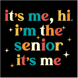 Class of 2024 Senior Gifts Funny Seniors 2024 Posters and Art