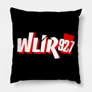 WLIR Radio Station Pillow