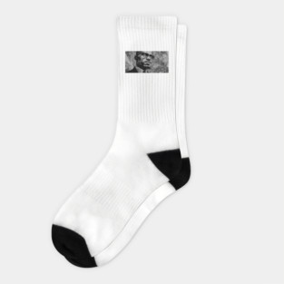 Malcolm X Art Socks