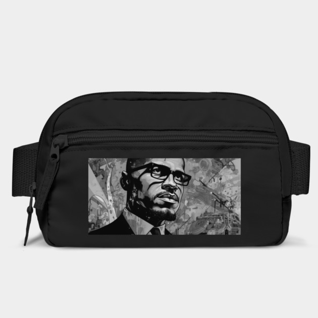 Malcolm X Art by UrbanLifeApparel
