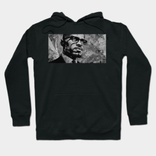 Malcolm X Art Hoodie