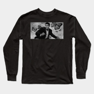 Muhammad Ali - Float like a Butterfly Long Sleeve T-Shirt