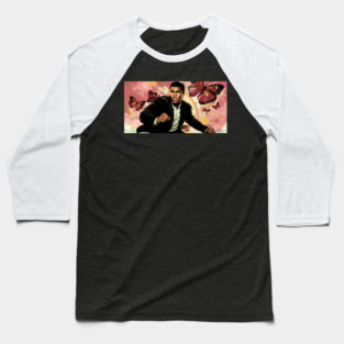 Muhammad Ali - Float like a Butterfly Baseball T-Shirt