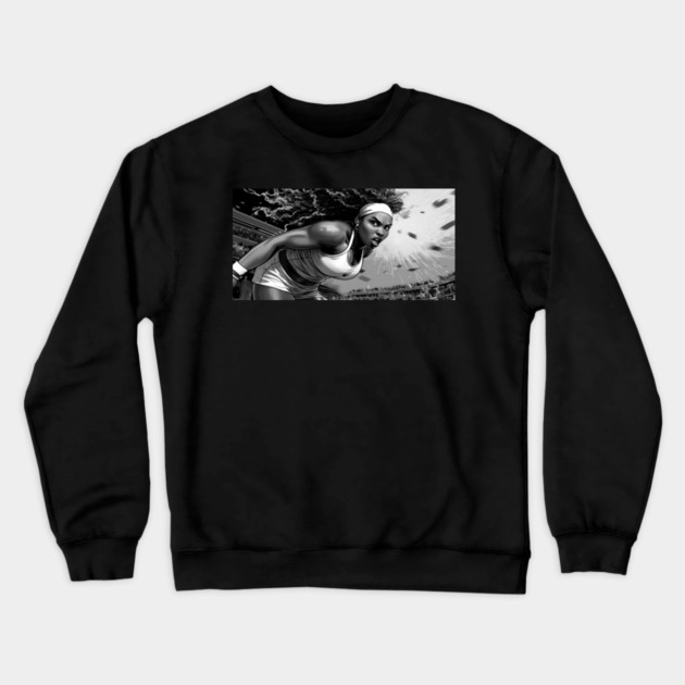 Serena - Superhero Crewneck Sweatshirt by UrbanLifeApparel