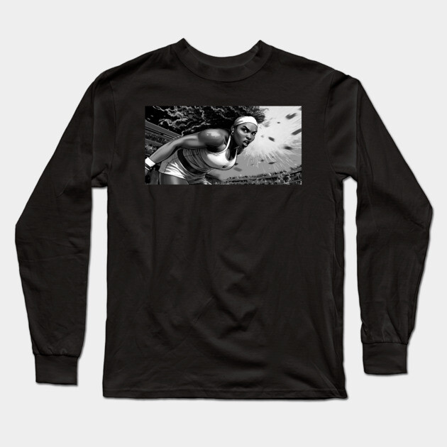 Serena - Superhero Long Sleeve T-Shirt by UrbanLifeApparel
