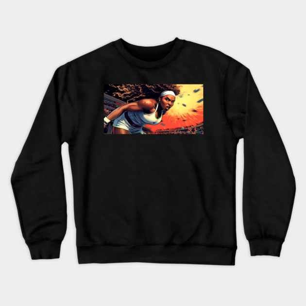 Serena - Superhero Color Crewneck Sweatshirt by UrbanLifeApparel