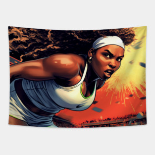 Serena - Superhero Color Tapestry