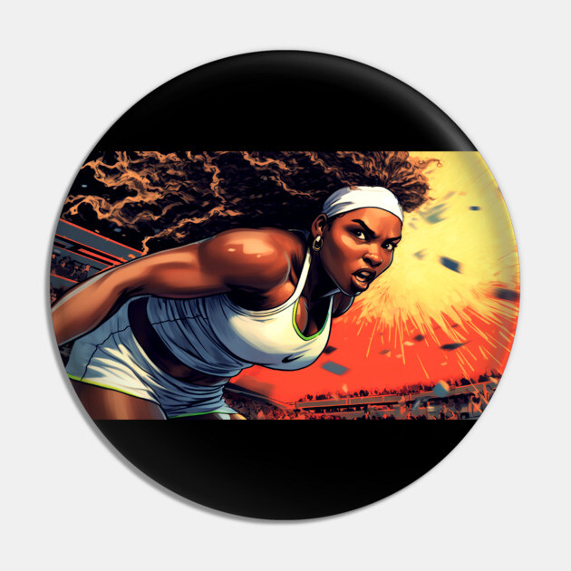 Serena - Superhero Color Pin by UrbanLifeApparel