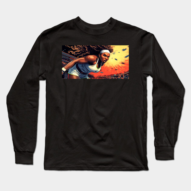 Serena - Superhero Color Long Sleeve T-Shirt by UrbanLifeApparel