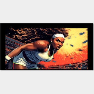 Serena - Superhero Color Posters and Art