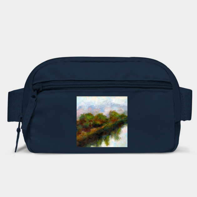 Reflected Trees Landscape Art by DonWillisJrArt