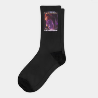 Underdark Tourism Poster - Faerun Sword Coast D&D Art Socks