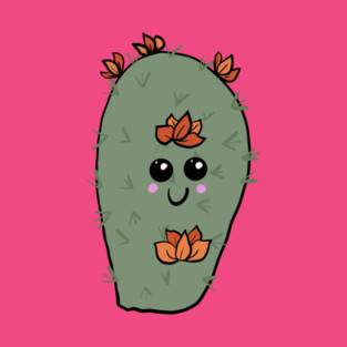Cactus with Flowers T-Shirt