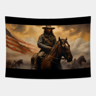 BUFFALO SOLDIERS - Riding Tapestry