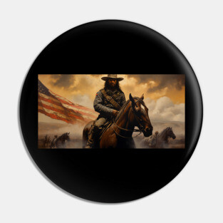 BUFFALO SOLDIERS - Riding Pin