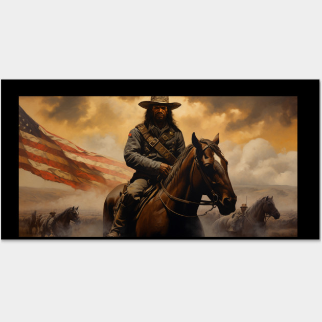 BUFFALO SOLDIERS - Riding Wall Art by UrbanLifeApparel