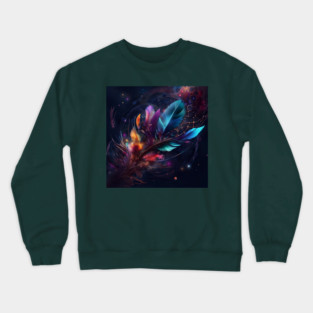 Feather in the wind Crewneck Sweatshirt