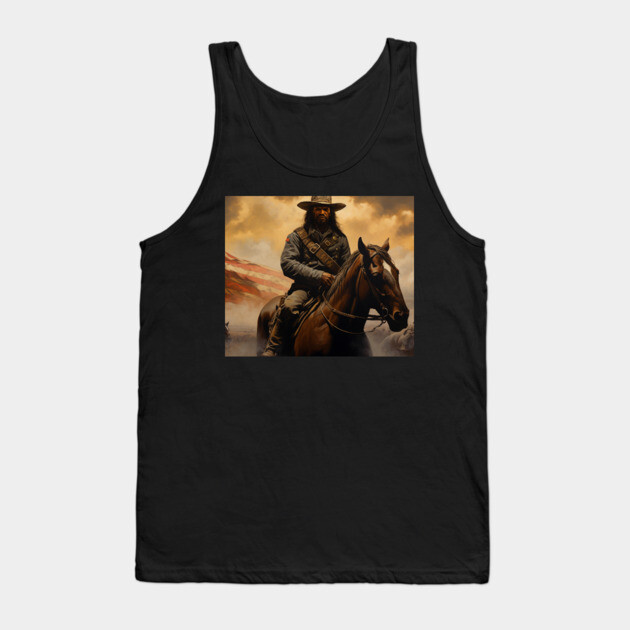 Buffalo Soldier - Close up Tank Top by UrbanLifeApparel