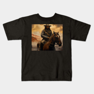 Buffalo Soldier - Close up Kids T-Shirt