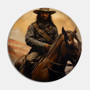 Buffalo Soldier - Close up Pin