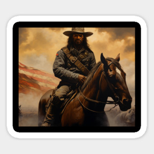 Buffalo Soldier - Close up Magnet