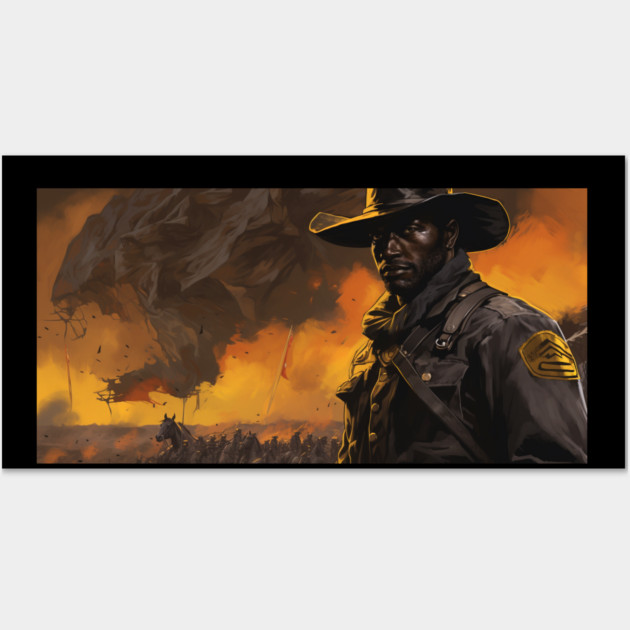 BUFFALO SOLDIERS - Solider Wall Art by UrbanLifeApparel